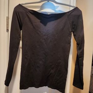 Free people off shoulder stretch top